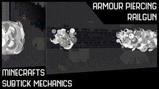 TnT Railgun Using Minecrafts Quantum Mechanics