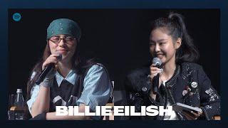 Spotify Presents Billie Eilish HIT ME HARD AND SOFT Q&A with JENNIE