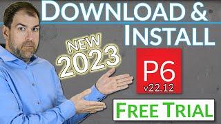 Primavera P6 - How To Download and INSTALL Free Trial