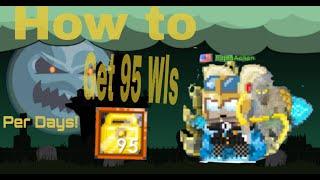 How To Get Rich 80-100 Wls per days -Growtopia