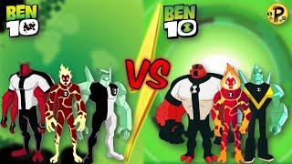 Ben 10 Classic VS Ben 10 Reboot Aliens