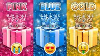 Choose Your Gift... Pink Blue or Gold ⭐️ How Lucky Are You?  Quiz Shiba