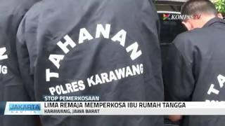 5 Remaja Pengangguran Perkosa Ibu Rumah Tangga