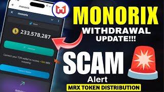 ⭐️NEW MONORIX Withdrawal Process  - Free $10000 USDT MRX Distribution • Is Monorix Scam?