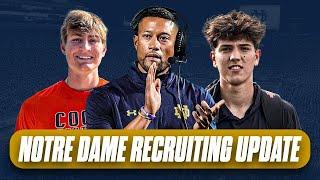 Notre Dame recruiting update with Mike Singer Irish closing in on 2026 quarterback commit?