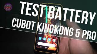  ТЕСТ БАТАРЕИ CUBOT KingKong 5 Pro ОТ 100% ДО 0% в YOUTUBE