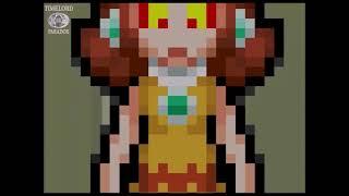 a Strange Guy With the Weird Mask Talking to Princess Daisy about her Heart Fan Edit