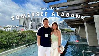 SOMERSET ALABANG  New normal staycation - Room tour + best infinity pool pwede bata