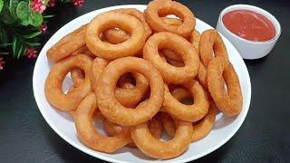 New Style Potato Snacks Its So Delicious Crispy Potato Rings Recipe Potato Recipes Chips Recipe