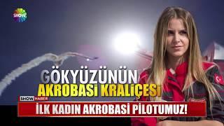 İlk kadın akrobasi pilotumuz