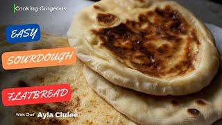 Learn How to Make Easy Sourdough Flatbread with Discard or Active Starter