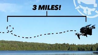 The 3 MILE Power Loop - DJI FPV Long Range Freestyle