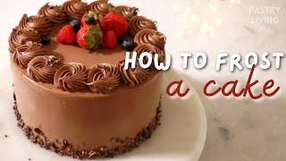 How To Frost A Cake Beginners tips for any frosting