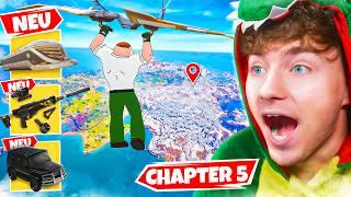 Meine ERSTE RUNDE in Fortnite CHAPTER 5 