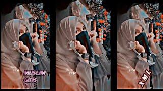 HIJAB MUSLIM GIRLS STATUS  WHATSAPP STATUS  ALIGHTMOTION EDITING  XML LINK