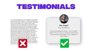 How to Design Testimonials for Conversions 10 Ideas