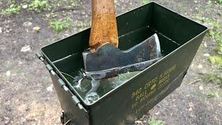 How to Fix A Loose Axe Head - Not what you might expect