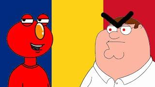 Elmo Poops In Peter Griffins ToiletFlees to RomaniaRobbedBeaten UpGrounded