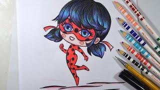 Como desenhar Ladybug Chibi passo a passo