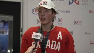 2024 Hlinka Gretzky Cup — Aug. 10 — Caleb Desnoyers post-game