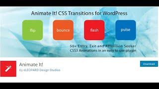 How to add CSS3 Animations in WordPress  Animate It