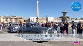 Pariste Klasik Otomobil Defilesi - Concorde Meydanı Instalive