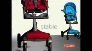 3D модель коляски Stokke Xplory