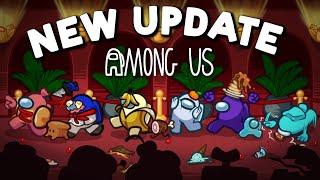 AMONG US NEW UPDATE  New Food Cosmicube Update  Viz Gaming