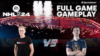 NHL 24 Full Game 4K Gameplay - Eki FLA vs Kenu NYR  Game 1