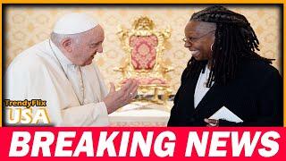 Whoopi Goldberg Mistakenly Ate This Snack for Pets After Meeting the Pope