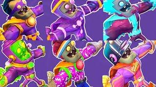 PVZ Garden Warfare 2 ALL SUPER BRAINZ Toxic BrainzParty BrainzBreakfast BrainzCosmicElectro