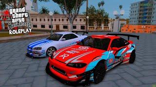 JGRP - BELI MOBIL NISSAN SILVIA ZIKO GARASI DRIFT   GTA SAN ANDREAS ROLEPLAY