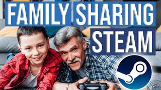 UPDATED 2023 How to Share Games on Steam Family sharing FULL walkthrough