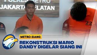 Rekonstruksi Kasus Mario Dandy Digelar Siang Ini