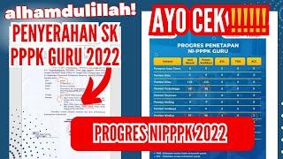 Undangan Penyerahan SK PPPK Guru 2022 dan Progres Penetapan NIPPPK Guru 2022