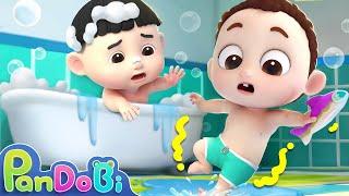 Bath Time Safety Song  Bath Song  Safety for Kids  Pandobi Nursery Rhymes & Kids Songs