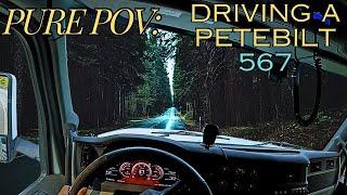 POV Driving A 2023 Peterbilt 567 SEMI TRUCK  CDL A TRUCK DRIVER