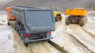 RC Vehicles Work in the Mud Best RC Construction Site RC Trucks Extreme