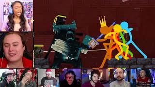 The King - Animation vs. Minecraft Shorts Ep 30 REACTION MASH-UP#1807