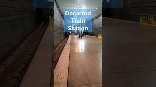 Deserted Train Station