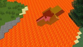 Minecraft But Lava And Water Is Swapped