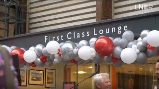 Opening of York station first class lounge