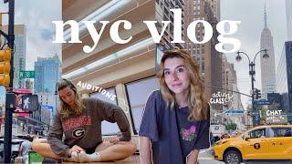 a realistic day in my life as an actor in nyc  auditioning taking class & theatre vlog