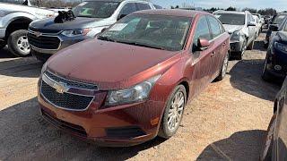 This 2012 Chevy Cruze Eco is only $25 at IAA *NOT CLICKBAIT*