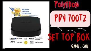 CARA PASANG SET TOP BOX BAIK DAN BENAR STB DIGITAL POLYTRON PDV 700T2 TV BOX BAIK DAN BENAR