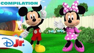 Every Me & Mickey Vlog  Mickey Mouse Compilation  Music Dance DIY & Story Time  @disneyjr