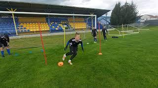 Goalkeeper training U12-U13 - Improve your diving and positioning before the save