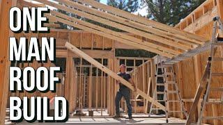 Ceiling Joists Land-Lubbing Pirates and a Wild Boar  DIY Off-Grid House Build