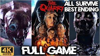 The Quarry FULL Game Walkthrough Best Ending Everyone Lives Caleb Alive Best Choices