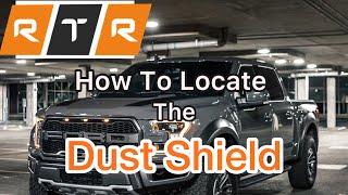How to Locate Your Suspension Dust Shield 2015-2020 Ford F-150 5.0L